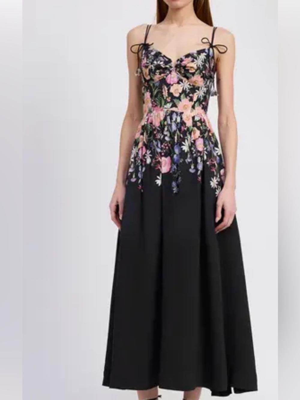 En Saison Nanette Placed Floral Dress